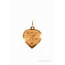 Л-03513АН Подвеска буква Au 585