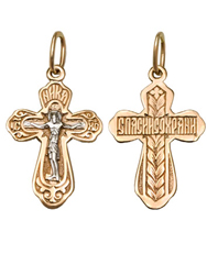 4-0813-000 Крест Au 585