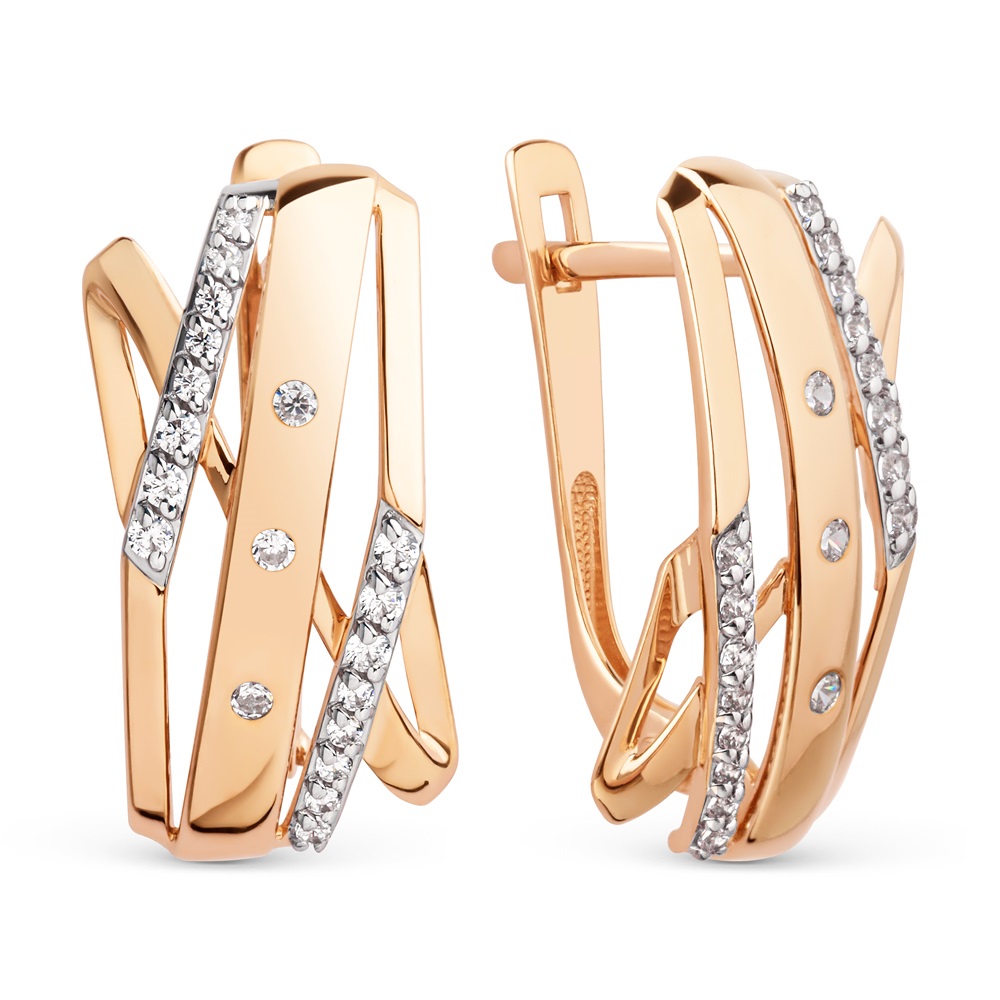 032472-1102 Серьги Au 585