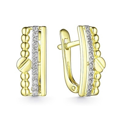 с4330л Серьги Au 585