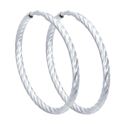 94140014 Серьги-конго Ag 925