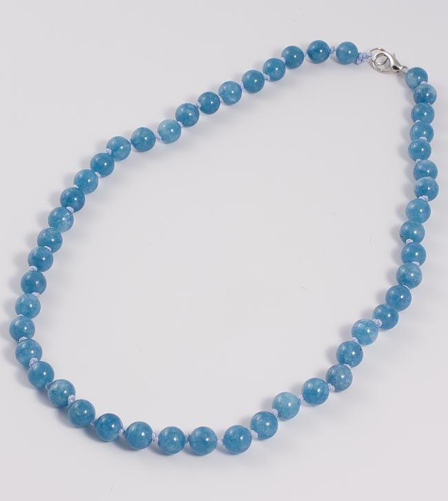 Аквамарин Бусы