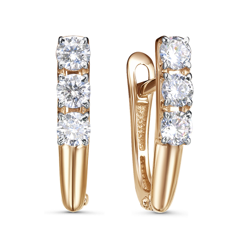 21803999 Серьги Au 585