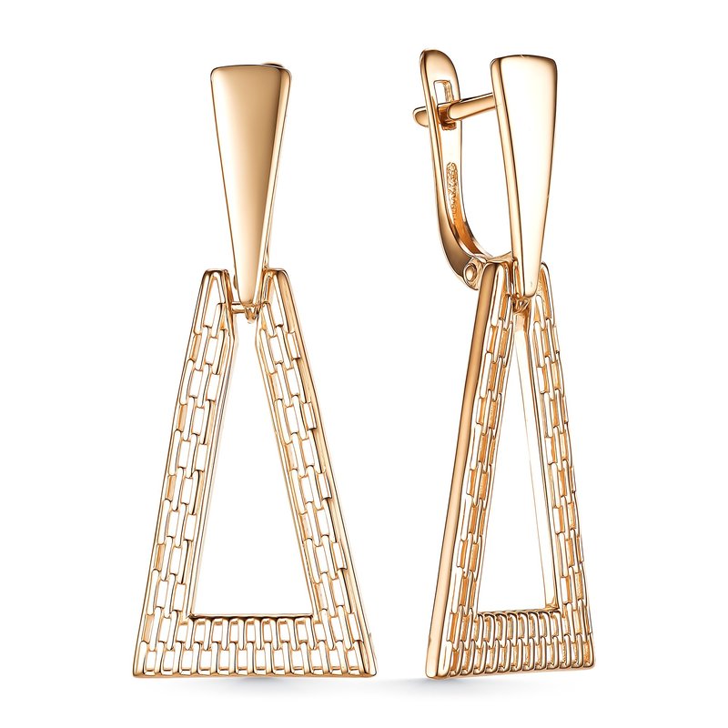 с4889 Серьги Au 585