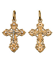 4-0481-001 Крест Au 585