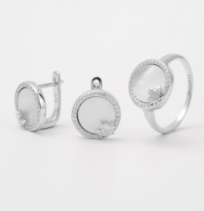 CAS6274E Серьги Ag 925