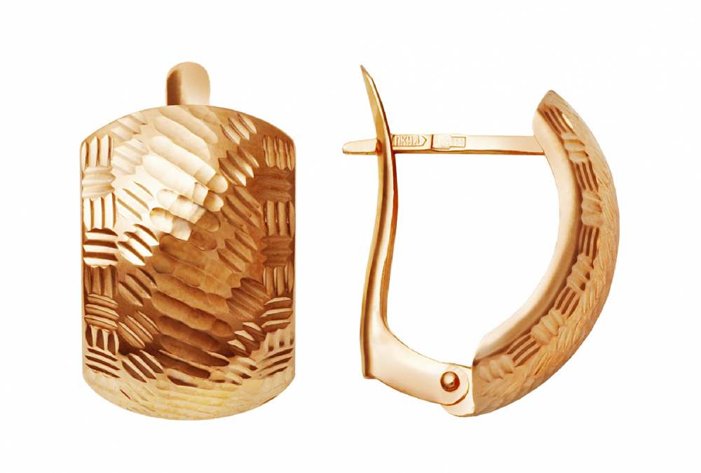 72142 Серьги Au 585