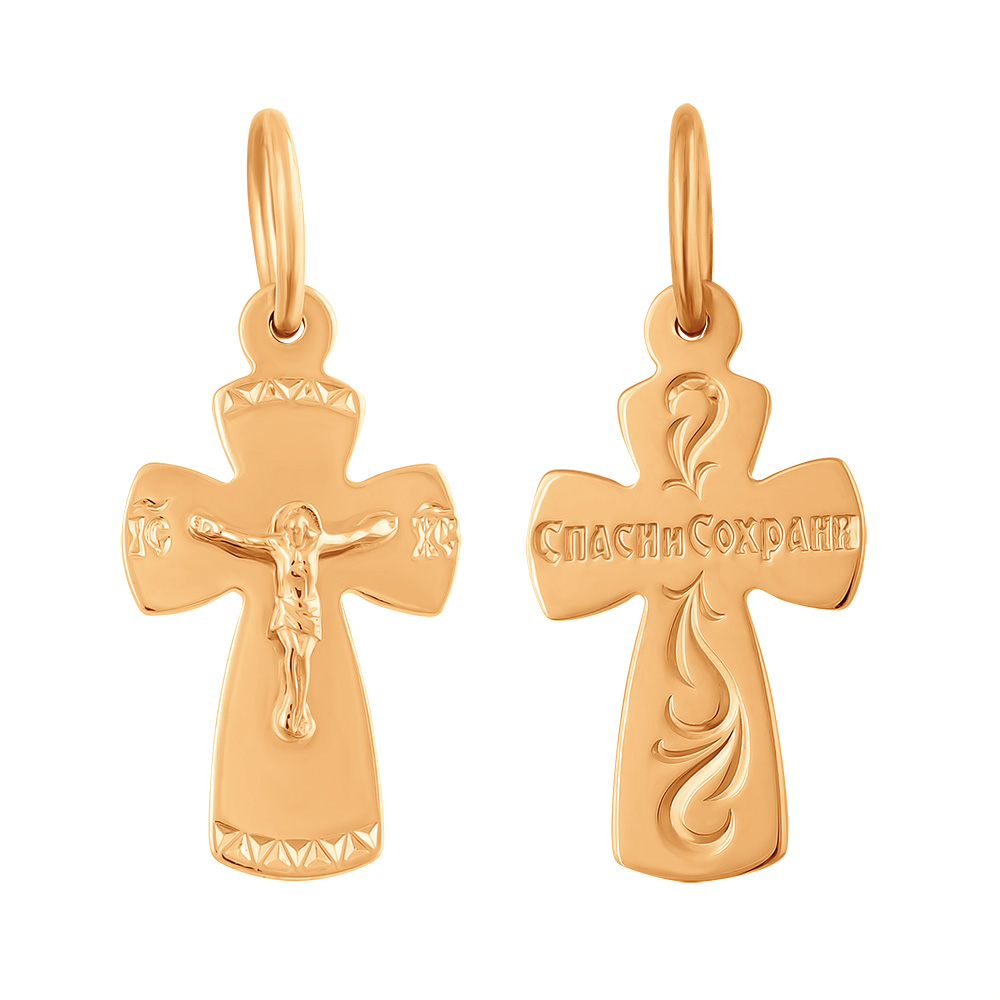 35-0679-11-61 Крест Au 585