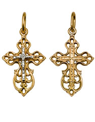 4-0698-000 Крест Au 585