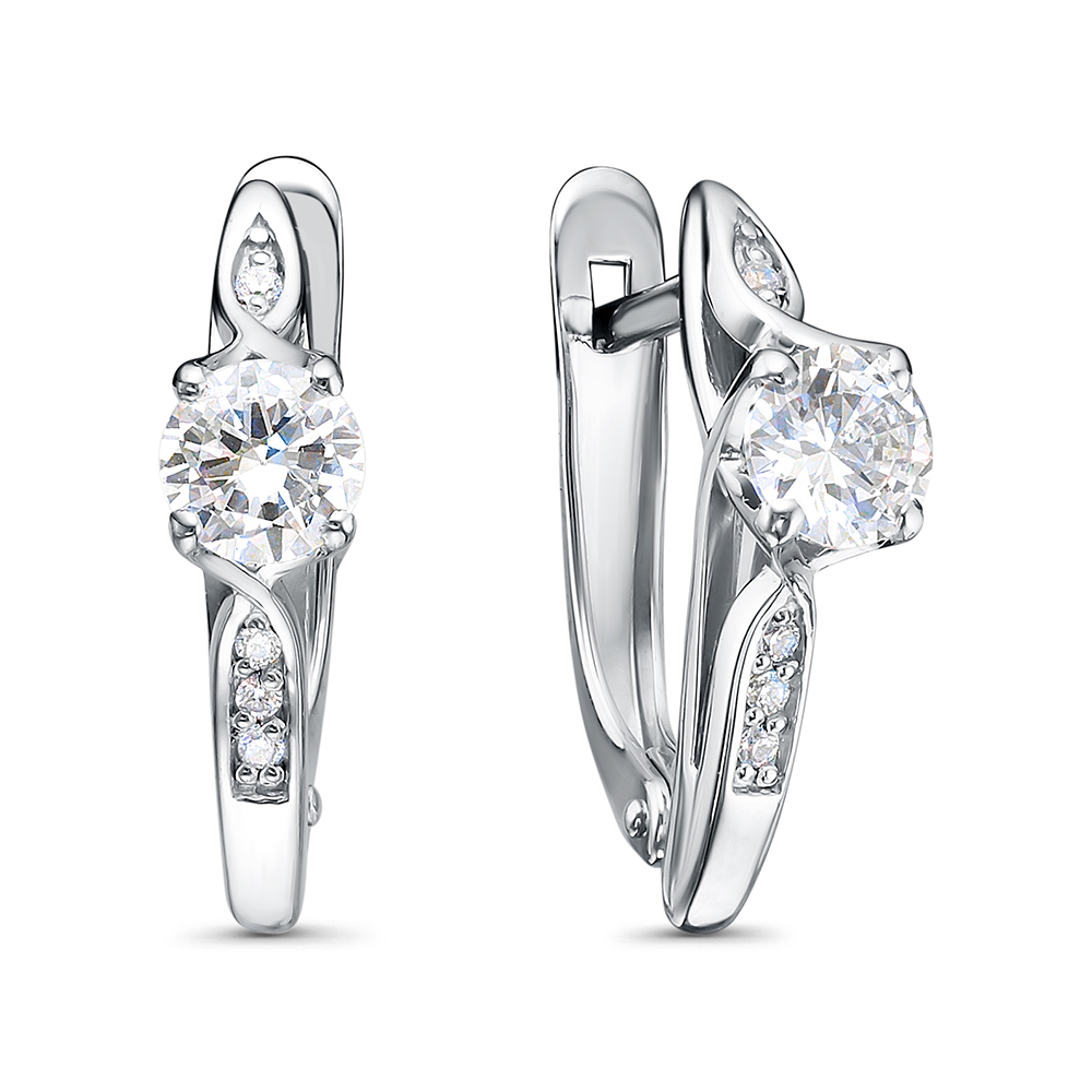 с122391 Серьги Ag 925