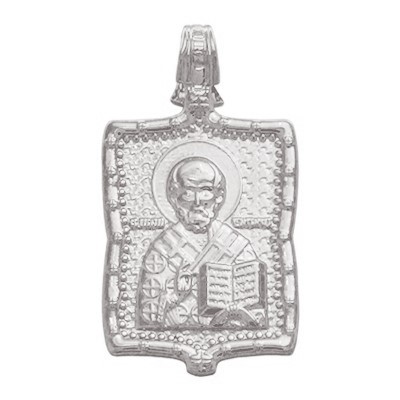 320441 Подвеска Икона Ag 925