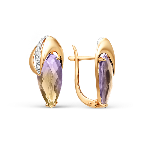 21802160 Серьги Au 585