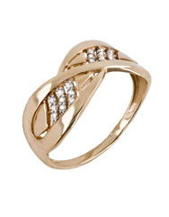 1-4554-001 Кольцо Au 585