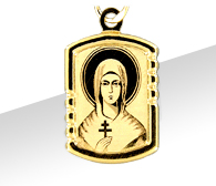Л-2201 Подвеска Икона Au 585