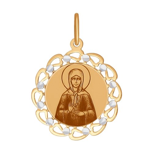 103414 Подвеска Икона Au 585